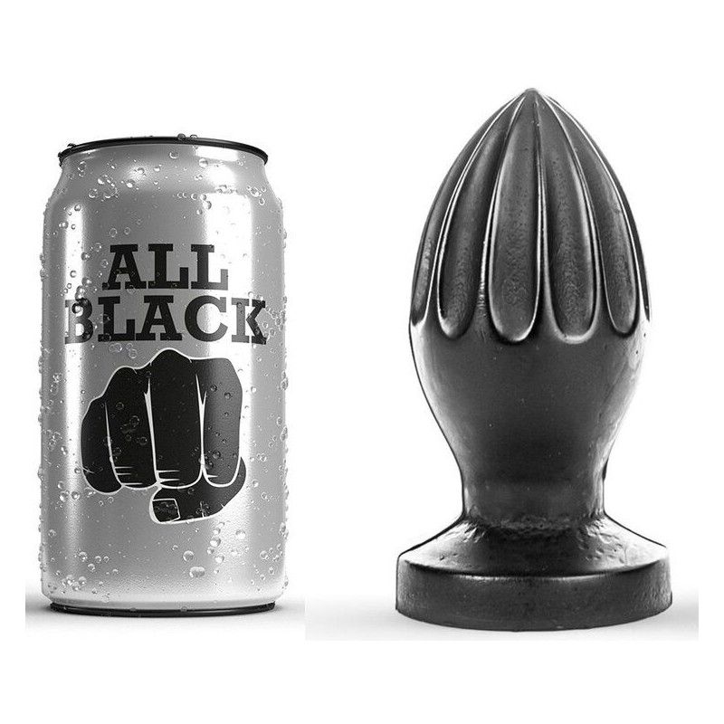 ALL BLACK - PLUG ANAL 12 CM ALL BLACK - 1