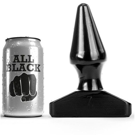 ALL BLACK - PLUG ANAL 16 CM ALL BLACK - 1