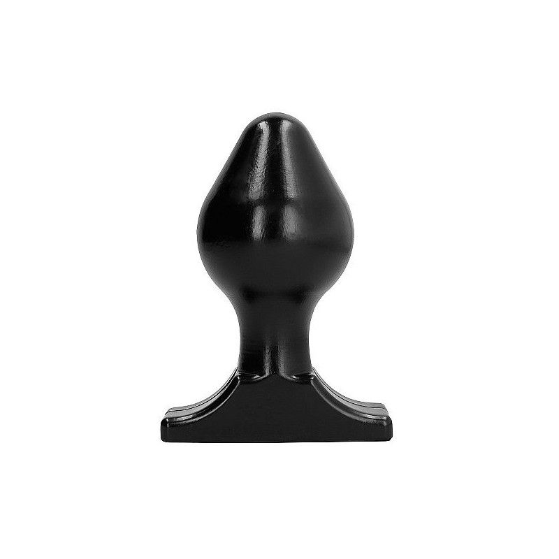 ALL BLACK - ANAL PLUG 16X8 CM ALL BLACK - 2