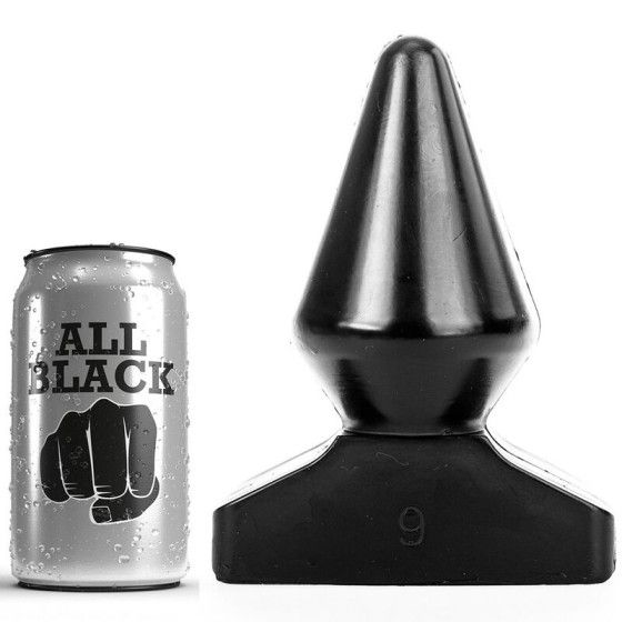 ALL BLACK - ANAL PLUG 18,5 CM ALL BLACK - 1