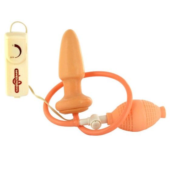 SEVEN CREATIONS - INFLATABLE PLUG WITH VIBRATOR SEVEN CREATIONS - 1