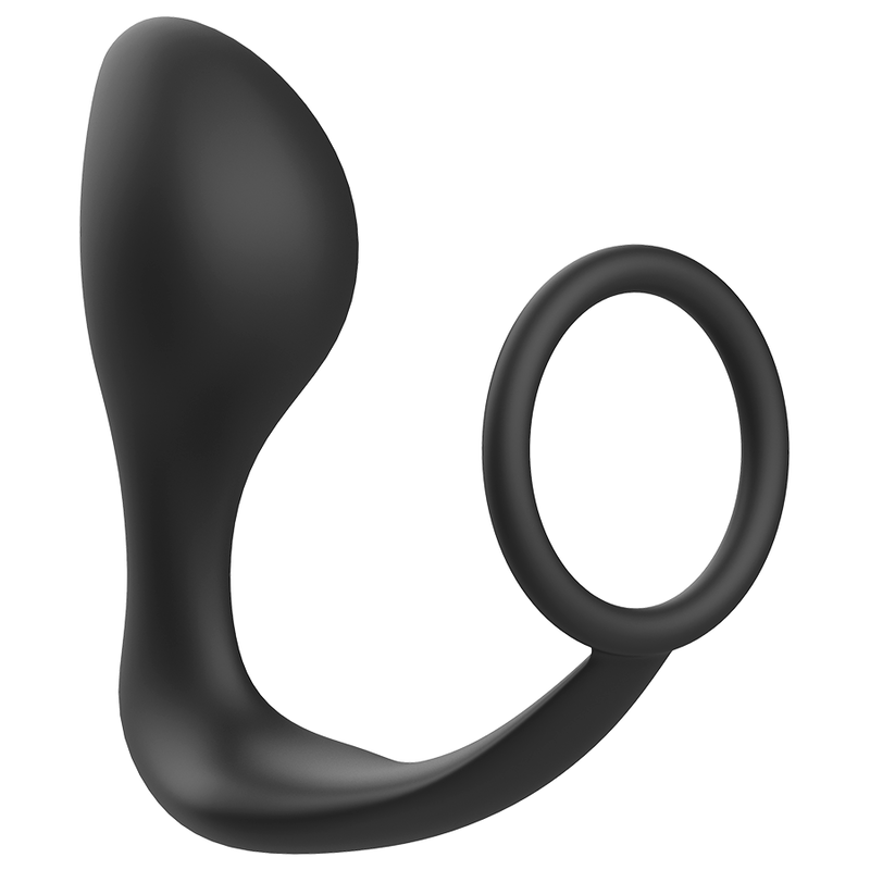 ADDICTED TOYS - ANAL PLUG WITH BLACK SILICONE RING ADDICTED TOYS - 2