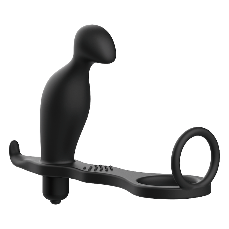 ADDICTED TOYS - ANAL PLUG WITH BLACK SILICONE RING 12 CM ADDICTED TOYS - 3