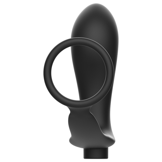 ADDICTED TOYS - PENIS RING WITH REMOTE CONTROL ANAL PLUG BLACK RECHARGEABLE ADDICTED TOYS - 6