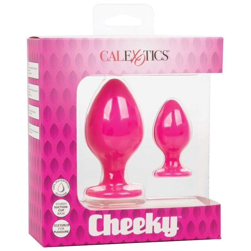 CALIFORNIA EXOTICS - CHEEKY BUTTPLUG PINK CALIFORNIA EXOTICS - 9