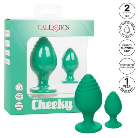 CALIFORNIA EXOTICS - CHEEKY BUTTPLUG GREEN