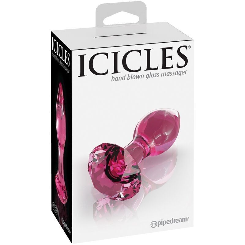 ICICLES - N. 79 GLASS ANAL PLUG ICICLES - 2