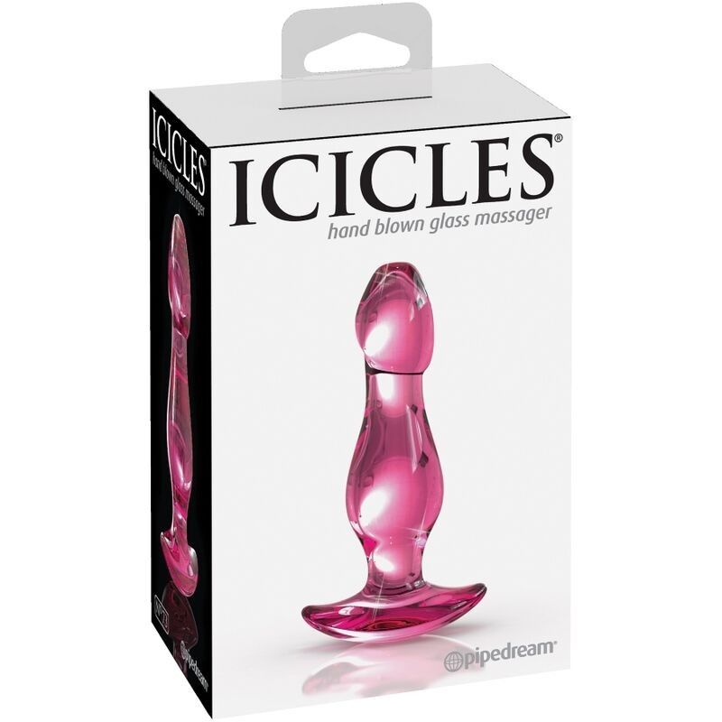 ICICLES - N. 73 GLASS ANAL PLUG ICICLES - 2