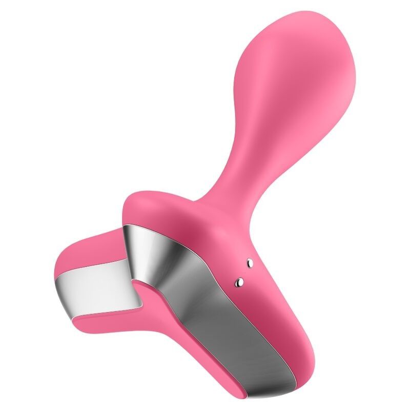 SATISFYER - GAME CHANGER PLUG VIBRATOR PINK SATISFYER PLUGS - 1