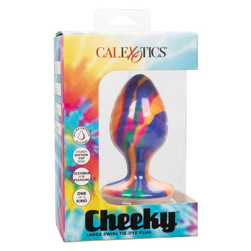 CALIFORNIA EXOTICS - CHEEKY LARGUE SWIRL PLUG ANAL CALIFORNIA EXOTICS - 5