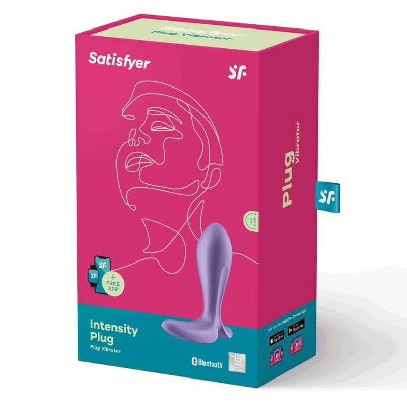 SATISFYER - INTENSITY PLUG PURPLE SATISFYER PLUGS - 2