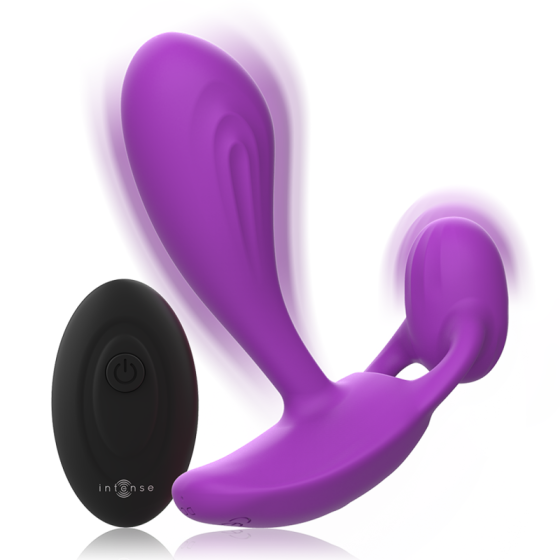 INTENSE - SHELLY PLUG ANAL REMOTE CONTROL PURPLE INTENSE ANAL TOYS - 4