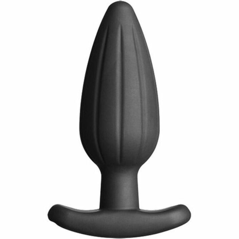 ELECTRASTIM - SILICONE BLACK ROCKER BUTT PLUG LARGE ELECTRASTIM - 1