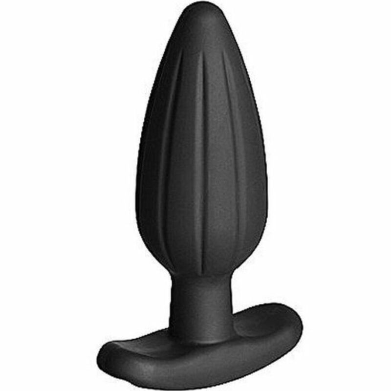 ELECTRASTIM - SILICONE BLACK ROCKER BUTT PLUG LARGE ELECTRASTIM - 2