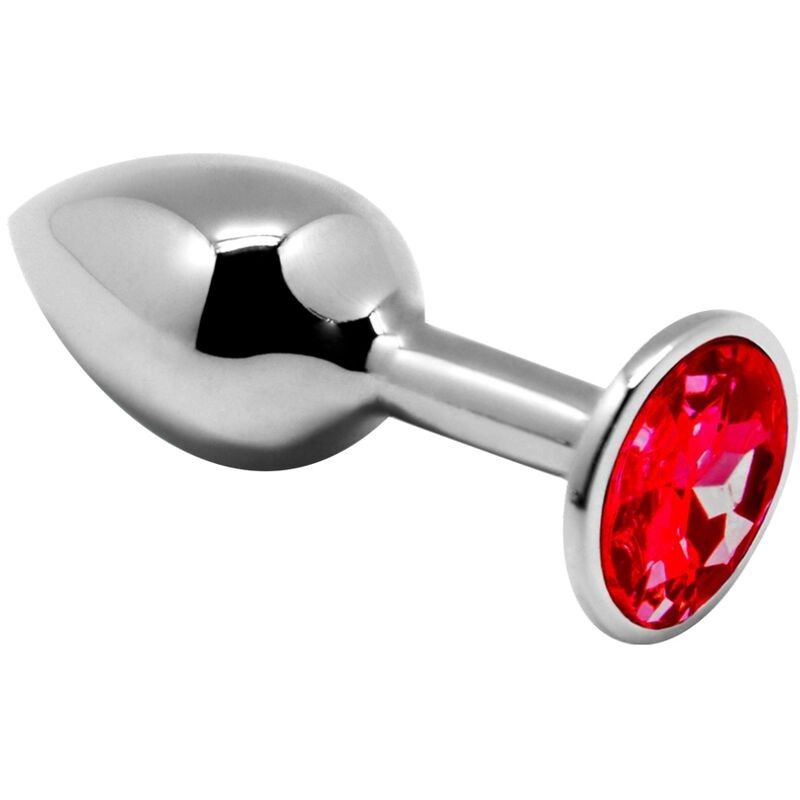 ALIVE - ANAL PLEASURE MINI PLUG METAL RED SIZE L ALIVE - 1