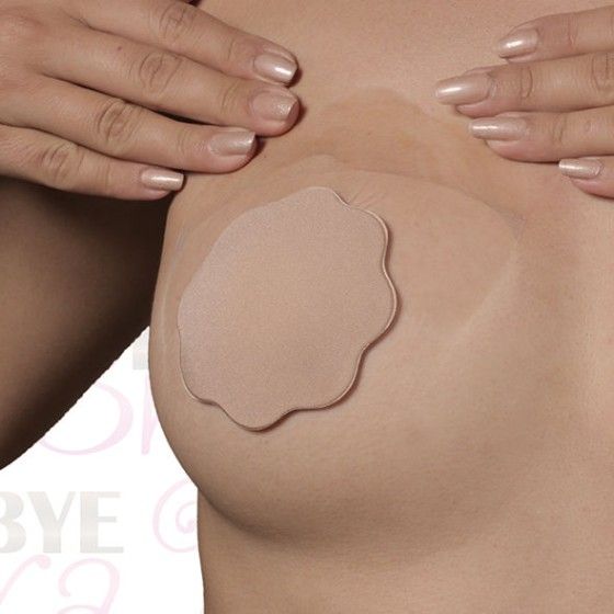 BYE-BRA - BREASTS ENHANCER + NIPPLE COVERS SYLICON CUP D/F BYE BRA - TAPES - 5