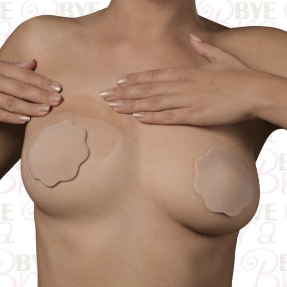 BYE-BRA - BREASTS ENHANCER + NIPPLE COVERS SYLICON CUP F/H BYE BRA - TAPES - 3