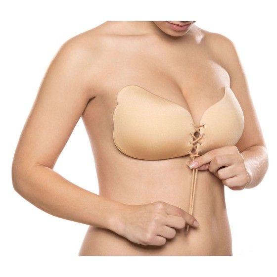 BYE-BRA - LACE-IT ENHANCEMENT PUSH-UP BEIGE CUP C BYE BRA - BRAS - 3