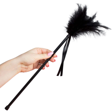 SECRETPLAY - BLACK FEATHERS 40 CM