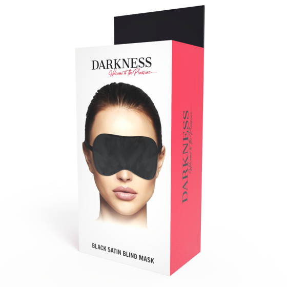 DARKNESS - BASIC BLACK MASK DARKNESS BONDAGE - 4