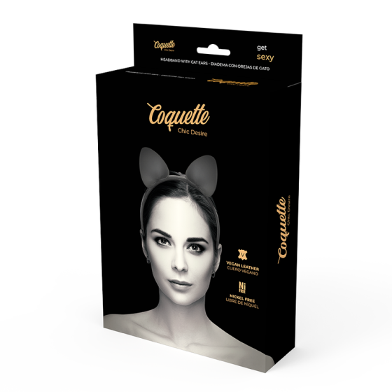 COQUETTE - CHIC DESIRE HEADBAND WITH CAT EARS COQUETTE ACCESSORIES - 5