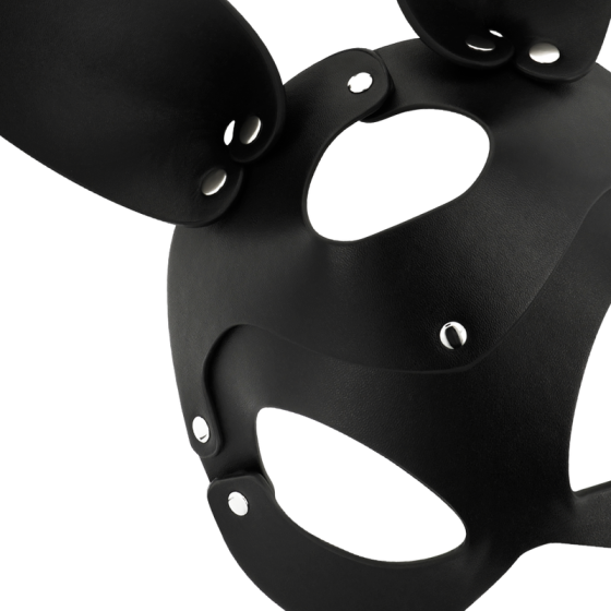 COQUETTE CHIC DESIRE - VEGAN LEATHER MASK WITH RABBIT EARS COQUETTE ACCESSORIES - 4