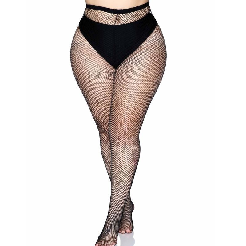 LEG AVENUE - BACKSEAM PANTYHOSE BLACK PLUS SIZE LEG AVENUE HOSIERY - 2