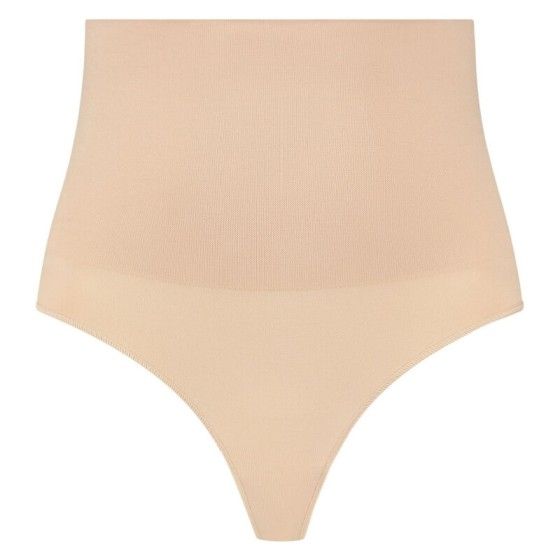 BYE-BRA - THONG STYLE SEAMLESS GIRDLE BEIGE SIZE L BYE BRA - UNDERWEAR - 4