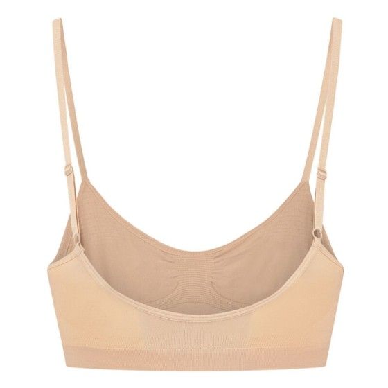 BYE-BRA - MEDIUM CONTROL BRA SEAMLESS BEIGE SIZE M BYE BRA - BRAS - 3