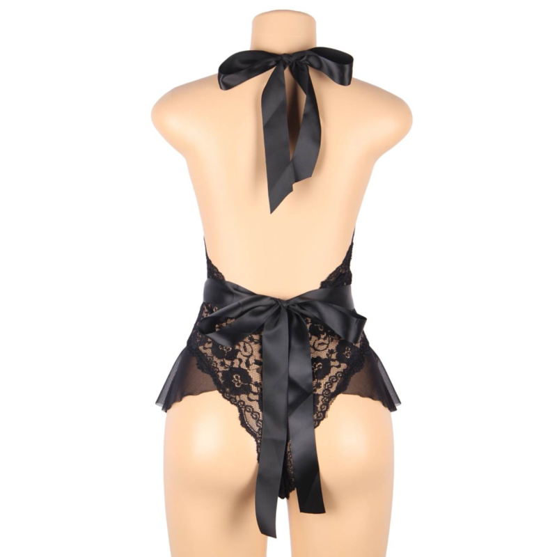 QUEEN LINGERIE - LOW LOW LACE TEDDY L/XL QUEEN LINGERIE - 12