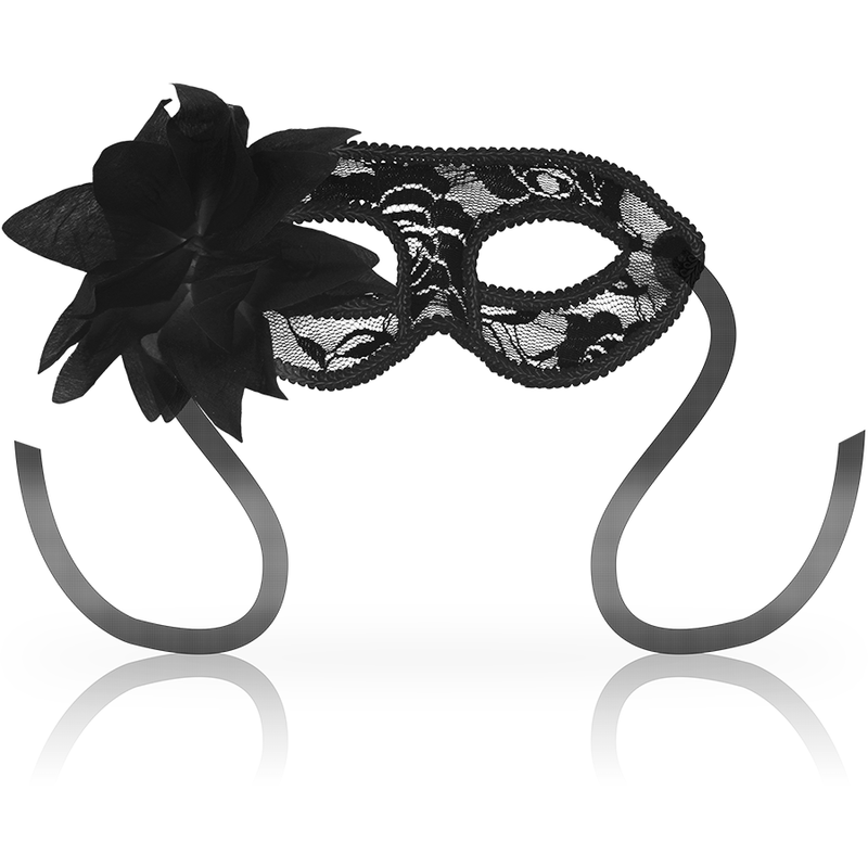 OHMAMA - MASKS BLACK LACE AND FLOWER MASKS OHMAMA MASKS - 1