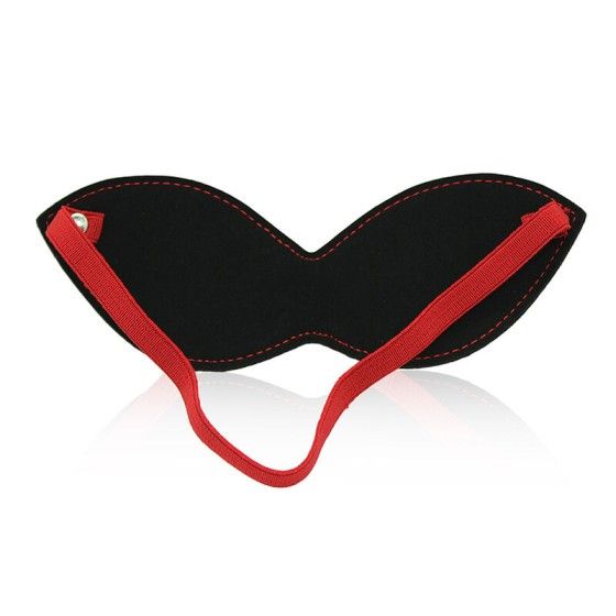 OHMAMA FETISH - BLACK-RED MASK WITH CLAMPS OHMAMA FETISH - 3