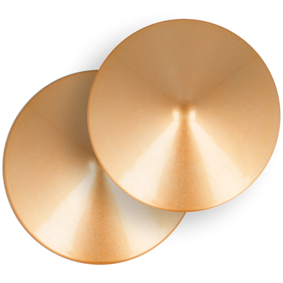 COQUETTE CHIC DESIRE - NIPPLE COVERS GOLDEN CIRCLES COQUETTE ACCESSORIES - 4