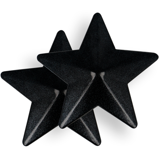 COQUETTE CHIC DESIRE - BLACK STARS NIPPLE COVERS COQUETTE ACCESSORIES - 3