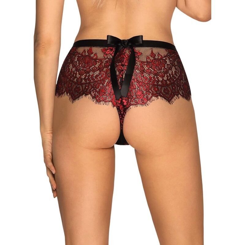 OBSESSIVE - REDESS IA SHORTIES S/M OBSESSIVE PANTIES & THONG - 3