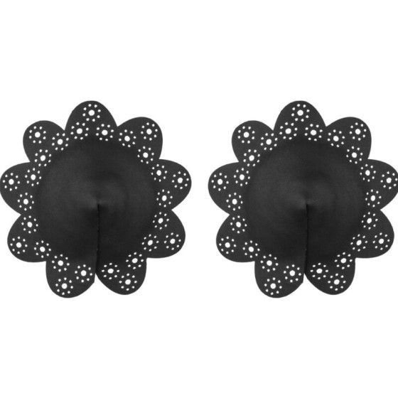 OBSESSIVE - A770 BLACK NIPPLE COVERS ONE SIZE OBSESSIVE ACCESSORIES - 3