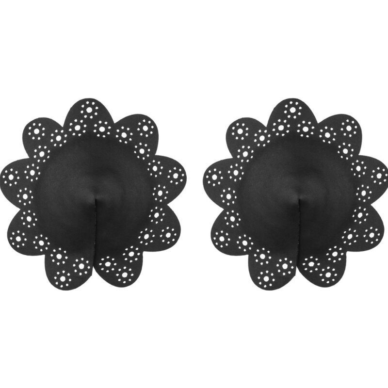 OBSESSIVE - A770 BLACK NIPPLE COVERS ONE SIZE OBSESSIVE ACCESSORIES - 3