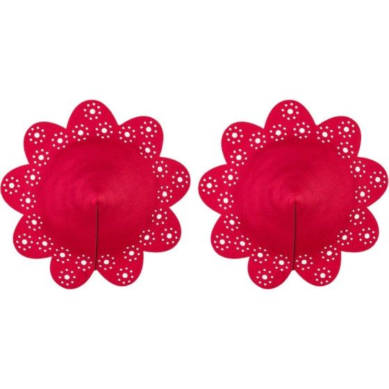 OBSESSIVE - A770 RED NIPPLE COVERS ONE SIZE OBSESSIVE ACCESSORIES - 4