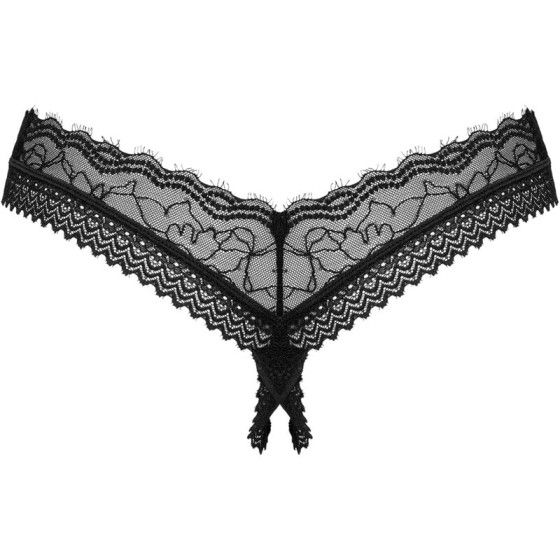 OBSESSIVE - MEDILLA THONG CROTCHLESS M/L OBSESSIVE PANTIES & THONG - 8