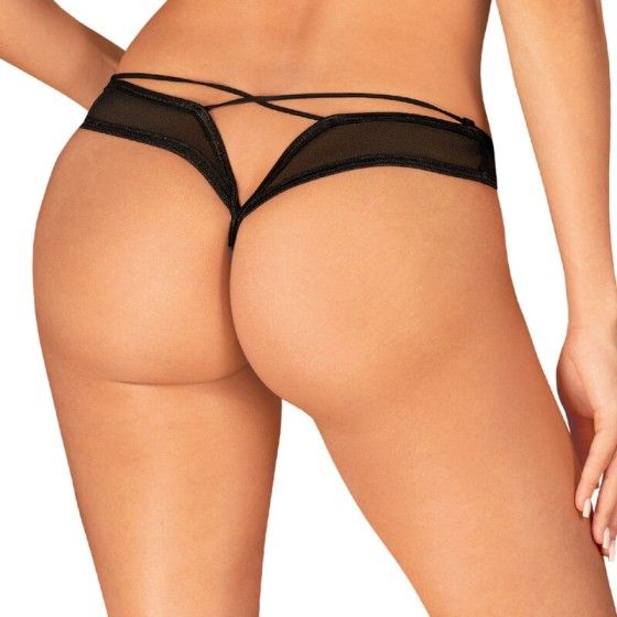 OBSESSIVE - ROXELIA THONG CROTCHLESS XS/S OBSESSIVE PANTIES & THONG - 4