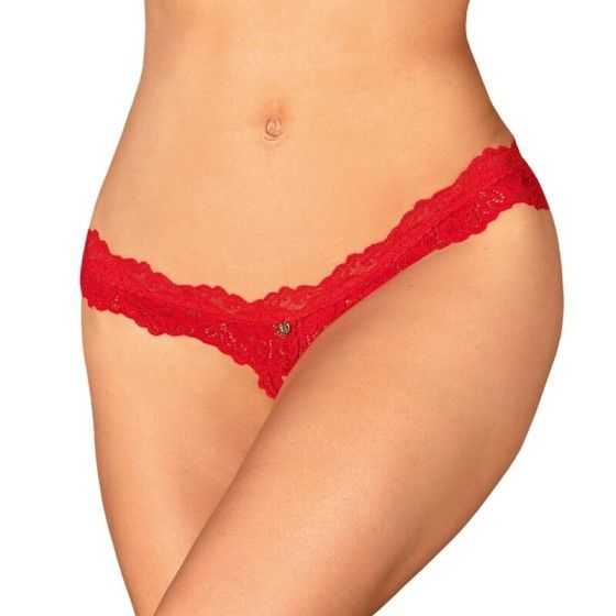 OBSESSIVE - AMOR CHERRIS THONG CROTCHLESS S/M OBSESSIVE PANTIES & THONG - 1