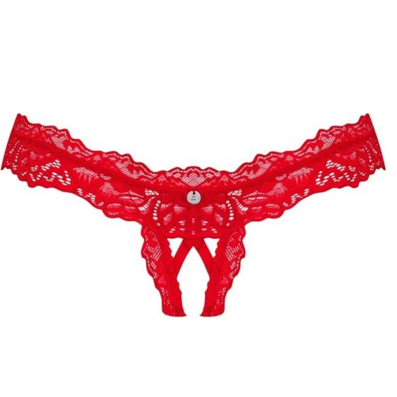 OBSESSIVE - AMOR CHERRIS THONG CROTCHLESS S/M OBSESSIVE PANTIES & THONG - 5