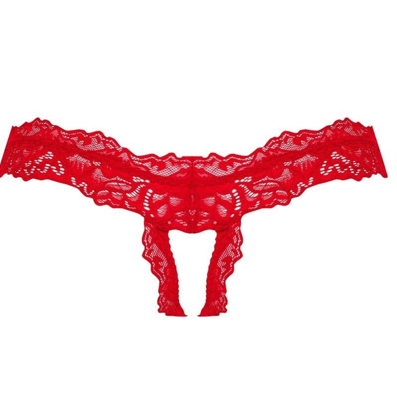 OBSESSIVE - AMOR CHERRIS THONG CROTCHLESS S/M OBSESSIVE PANTIES & THONG - 6