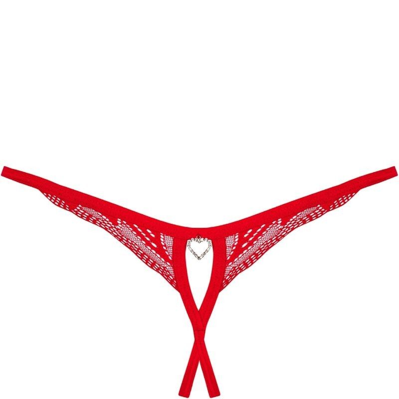 OBSESSIVE - CHILISA THONG CROTCHLESS XS/S * OBSESSIVE LAST CHANCE * - 8