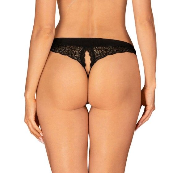 OBSESSIVE - CHEMERIS PANTIES CROTCHLESS XS/S OBSESSIVE PANTIES & THONG - 2