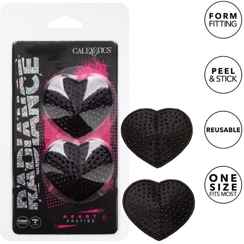 RADIANCE - HEART-SHAPED JEWEL NIPPLE SHIELDS RADIANCE - 1