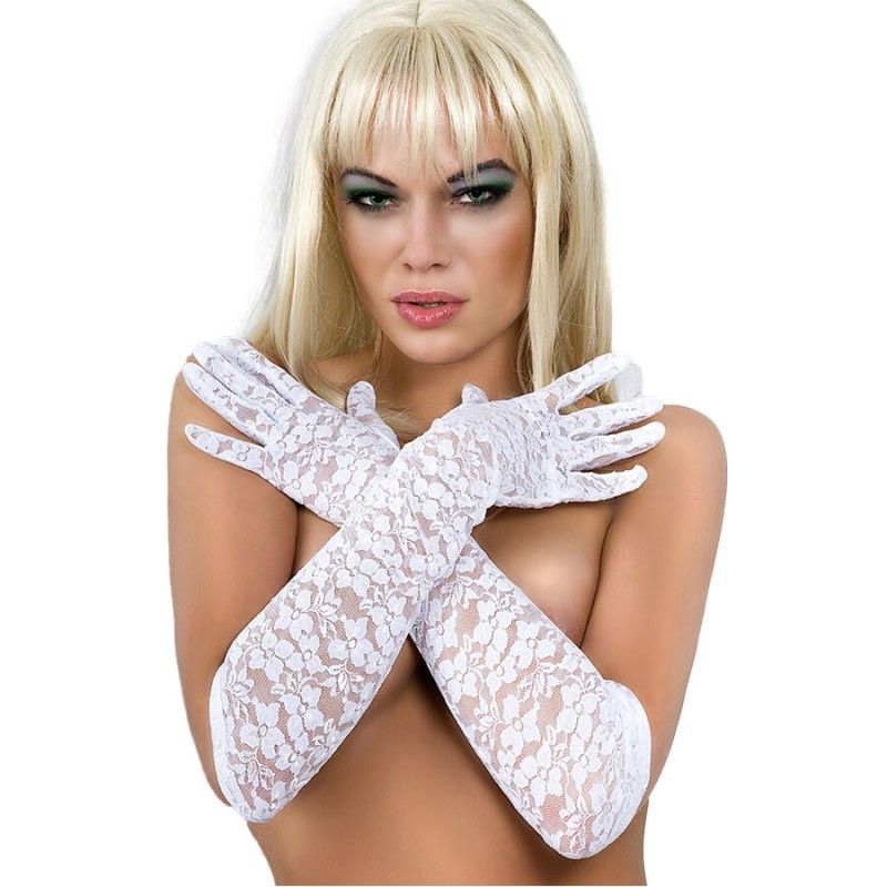 CHILIROSE - CR 3071 GLOVES WHITE CHILIROSE ACCESORIES - 1