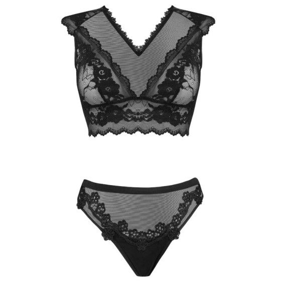 LIVCO CORSETTI FASHION - TIMOSAN LC 90631 BRA + PANTY BLACK LIVCO CORSETTI SETS - 3