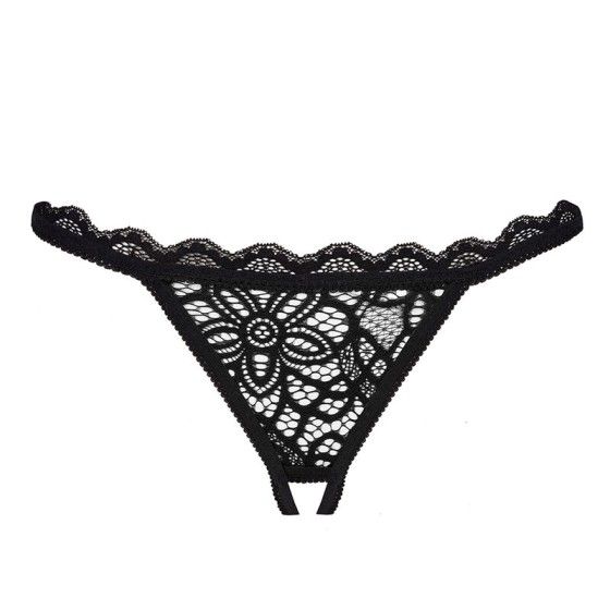 LIVCO CORSETTI FASHION - MULED LC 90681 PANTY BLACK L/XL LIVCO CORSETTI PANTIES - 5