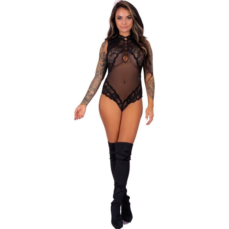 LIVCO CORSETTI FASHION - SAGEN LC 90694 BODY BLACK LIVCO CORSETTI BODIES - 3